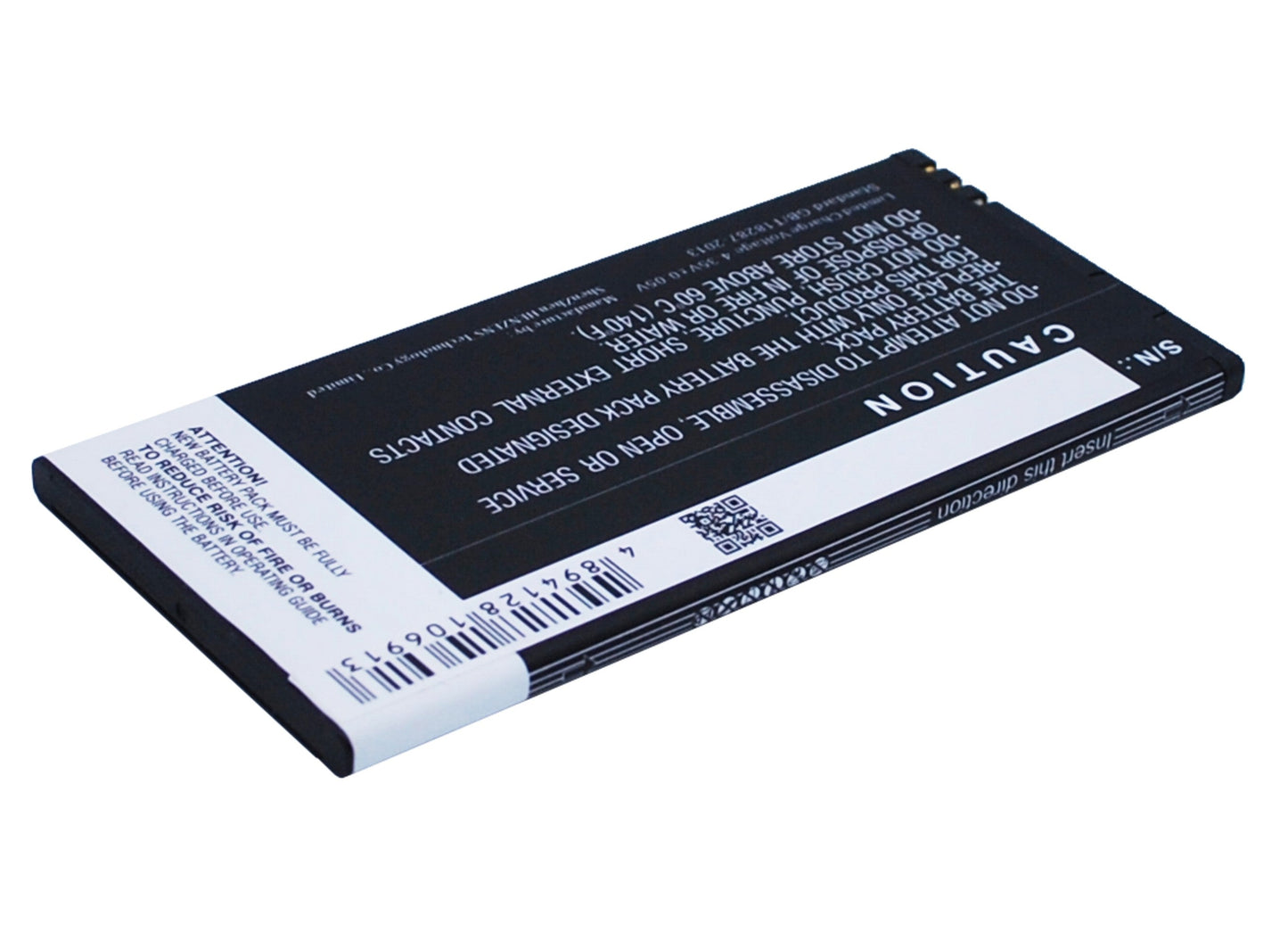 Replacement Battery for Nokia – Mobile, SmartPhone – 3000mAh / 11.40Wh / 3.8V