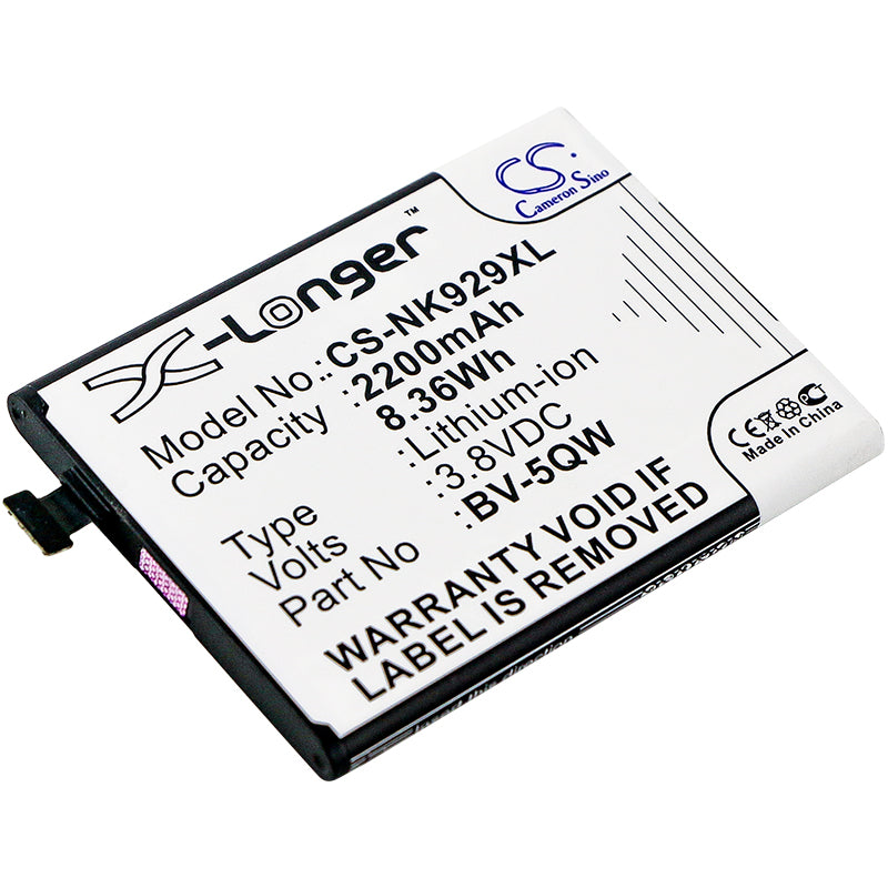 Replacement Battery for Nokia | Microsoft iCOM – Mobile, SmartPhone – 2200mAh / 3.8V - image 1