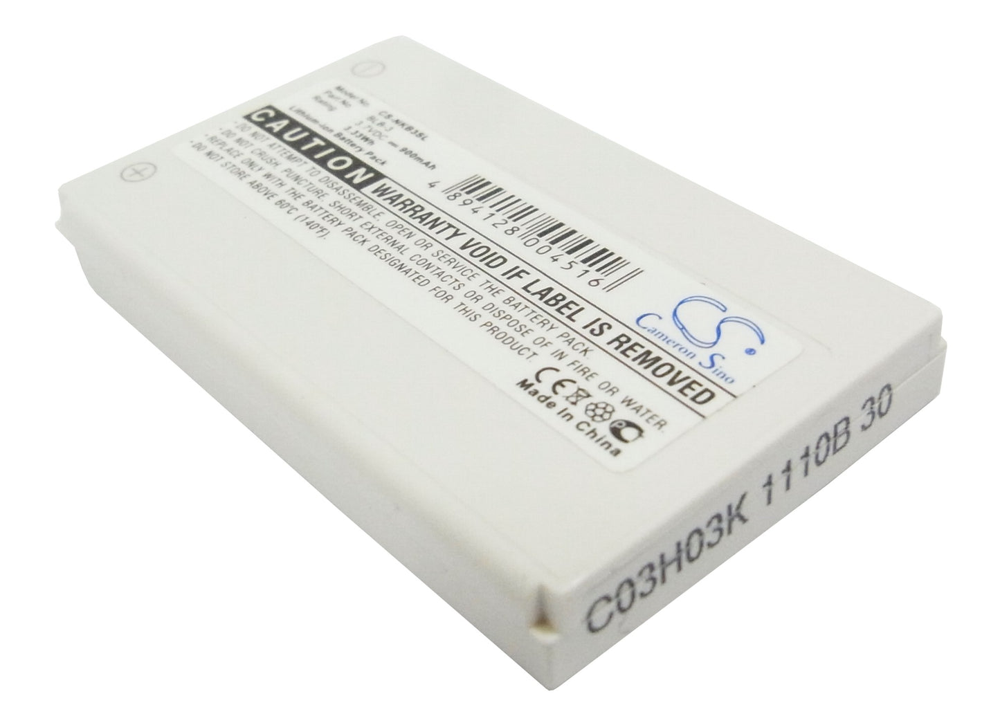 Replacement Battery for Nokia 6340 – Mobile, SmartPhone – 900mAh / 3.7V - image 1