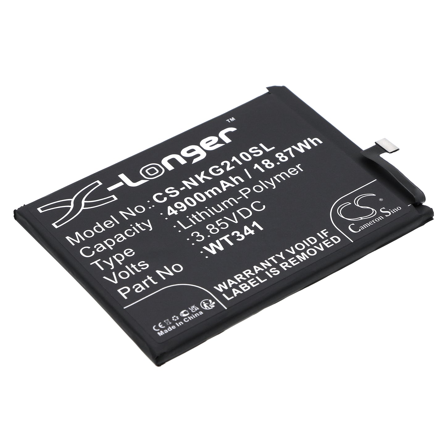 Replacement Battery for Nokia G21 – Mobile, SmartPhone – 4900mAh / 3.85V - image 1