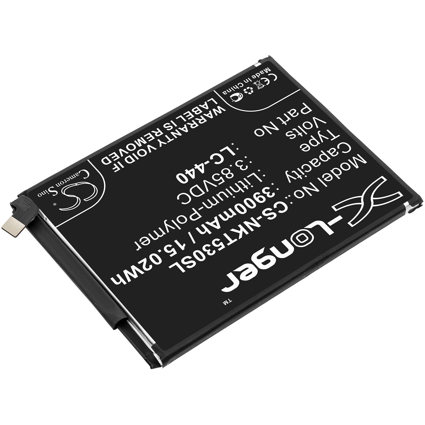 Replacement Battery for Nokia 5.3 – Mobile, SmartPhone – 3900mAh / 3.85V - image 2