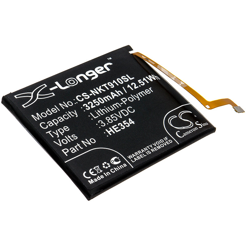 Replacement Battery for Nokia 9 PureView – Mobile, SmartPhone – 3250mAh / 3.85V - image 1