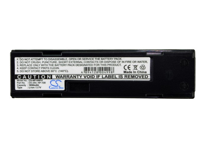 Replacement Battery for Fujifilm DS260 – Camera – 1850mAh / 3.7V