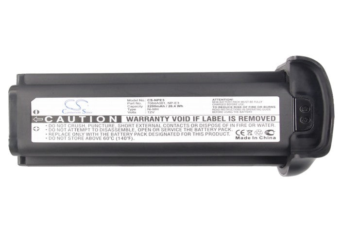 Replacement Battery for Canon EOS 1D – Camera – 2000mAh / 24.00Wh / 12.0V