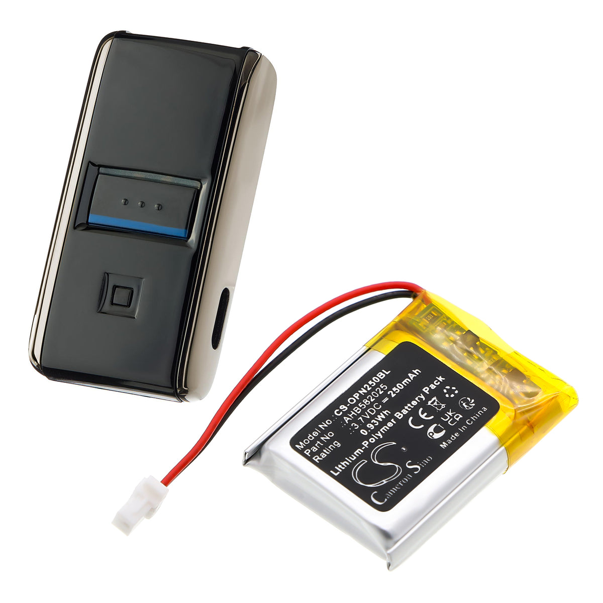 Replacement Battery for Opticon 15101 – Barcode Scanner – 250mAh / 3.7V
