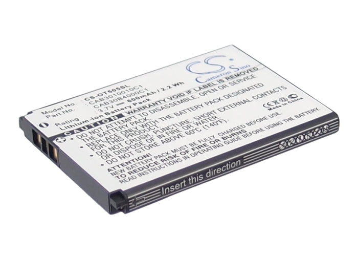 Replacement Battery for Alcatel | Vodafone OT-280 – Mobile, SmartPhone – 600mAh / 3.7V - image 1