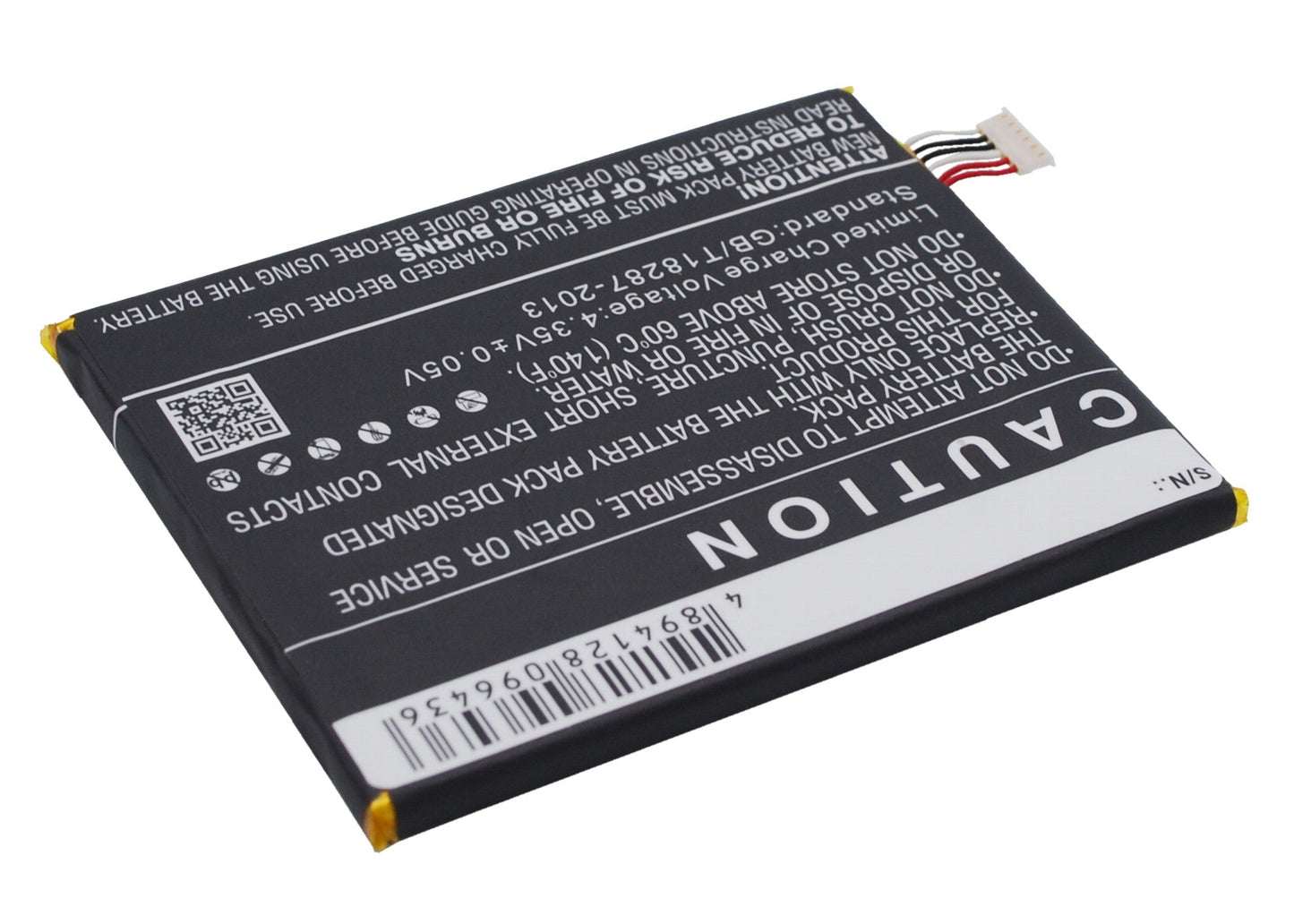 Replacement Battery for Alcatel One Touch Flash 2 – Mobile, SmartPhone – 3000mAh / 11.40Wh / 3.8V
