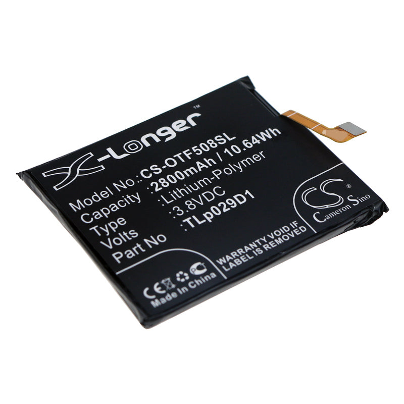 Replacement Battery for Vodafone | Alcatel Smart N9 – Mobile, SmartPhone – 2800mAh / 3.8V - image 1