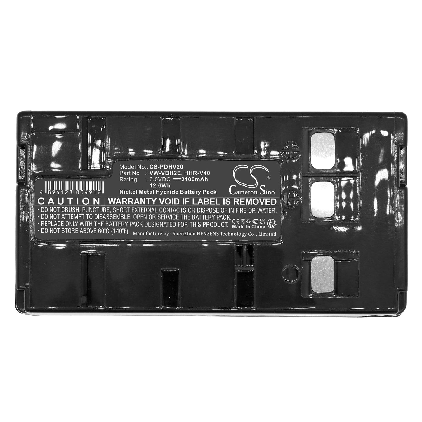 Replacement Battery for Metz 9745 – Camera – 2100mAh / 12.60Wh / 6.0V