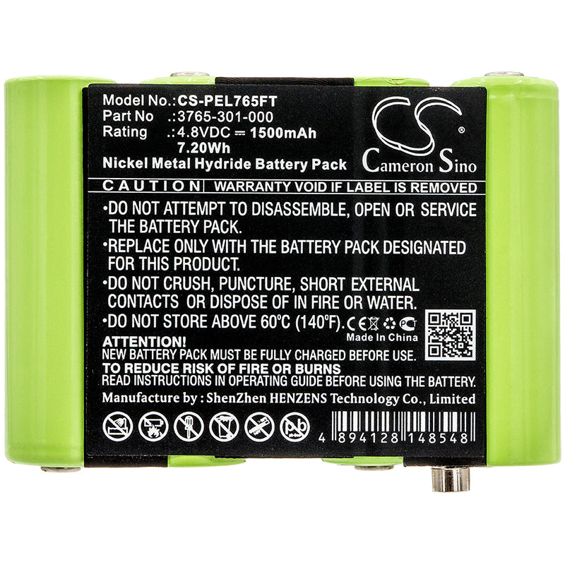 Replacement Battery for Pelican 3715Z0 LED ATEX 2015 – Flashlight – 1500mAh / 4.8V