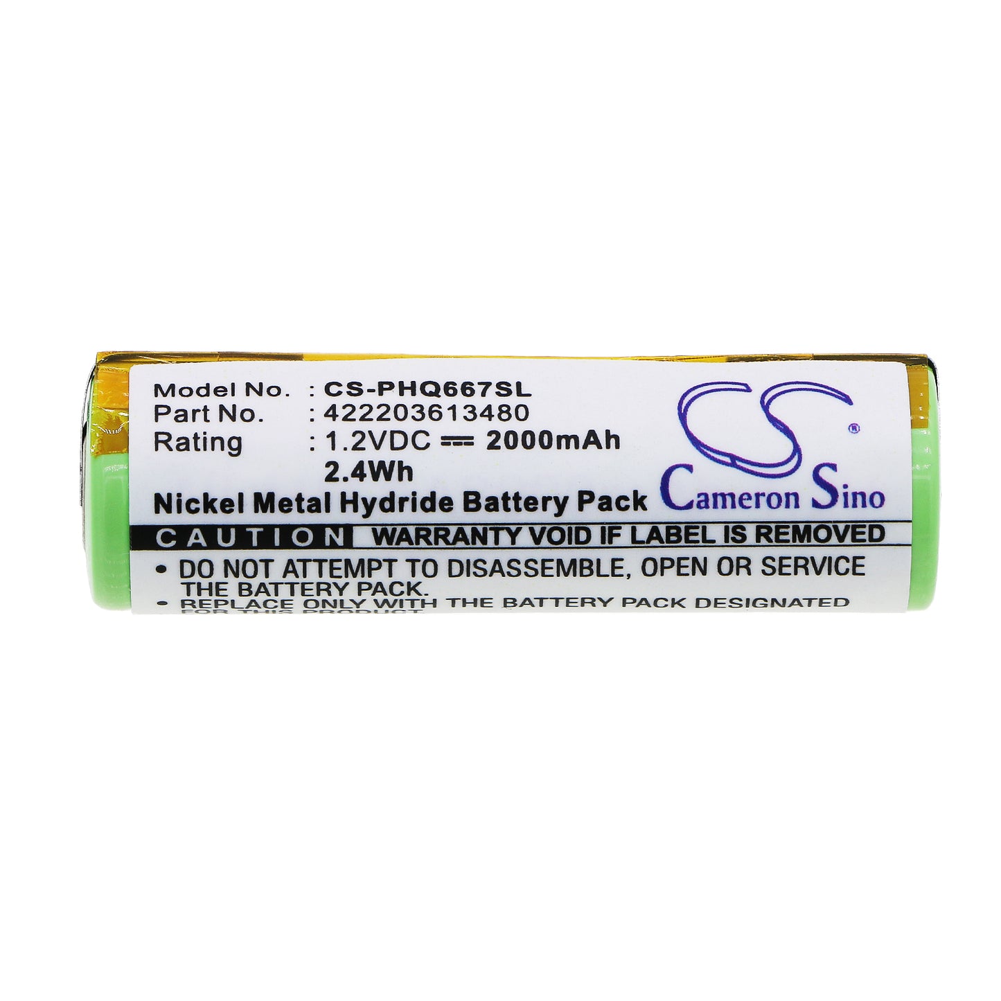Replacement Battery for Norelco | Philips | Grundig | Wahl | Braun | Remington T900 – Shaver – 2000mAh / 1.2V - image 3
