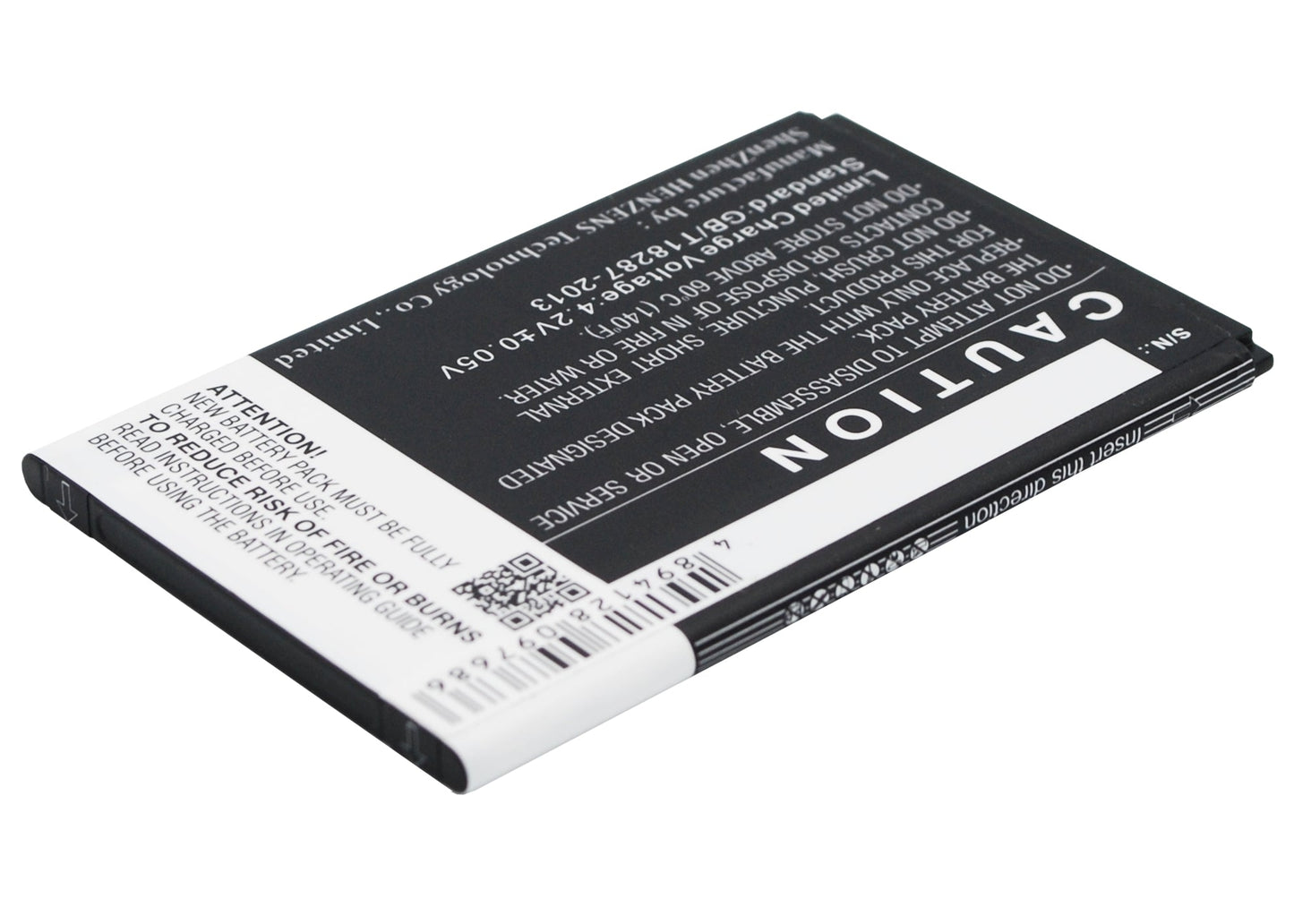 Replacement Battery for Prestigio MultiPhone 3400 Duo – Mobile, SmartPhone – 1500mAh / 5.55Wh / 3.7V