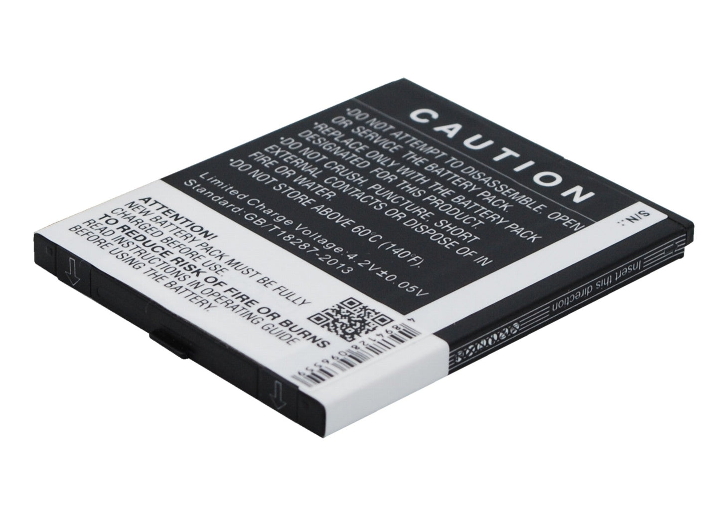 Replacement Battery for PHICOMM FWS610 – Mobile, SmartPhone – 1300mAh / 4.81Wh / 3.7V