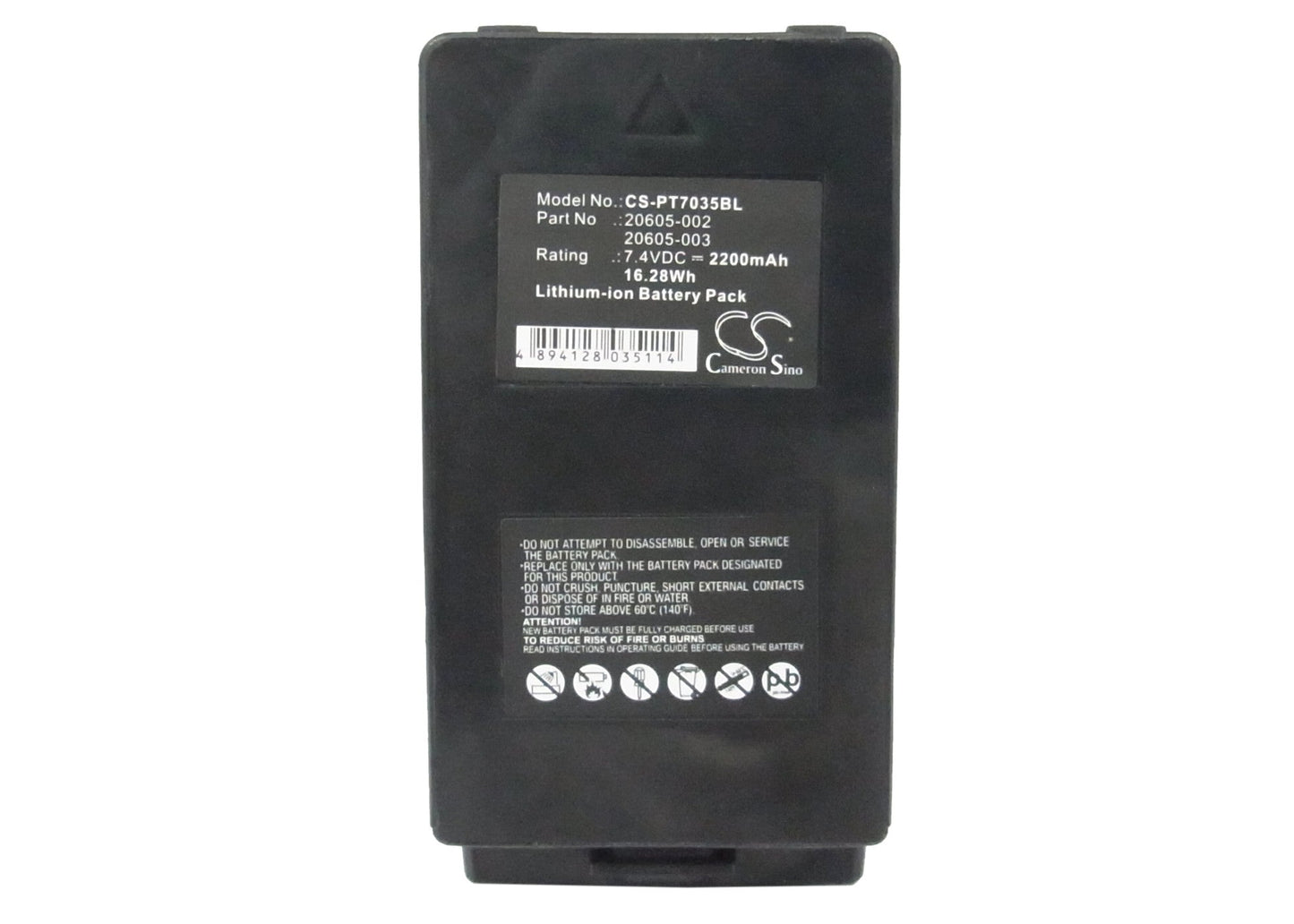 Replacement Battery for Teklogix 7035 – Barcode Scanner – 2200mAh / 16.28Wh / 7.4V