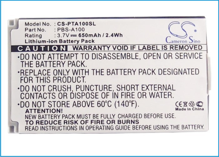 Replacement Battery for Pantech A100 – Mobile, SmartPhone – 650mAh / 3.7V - image 5