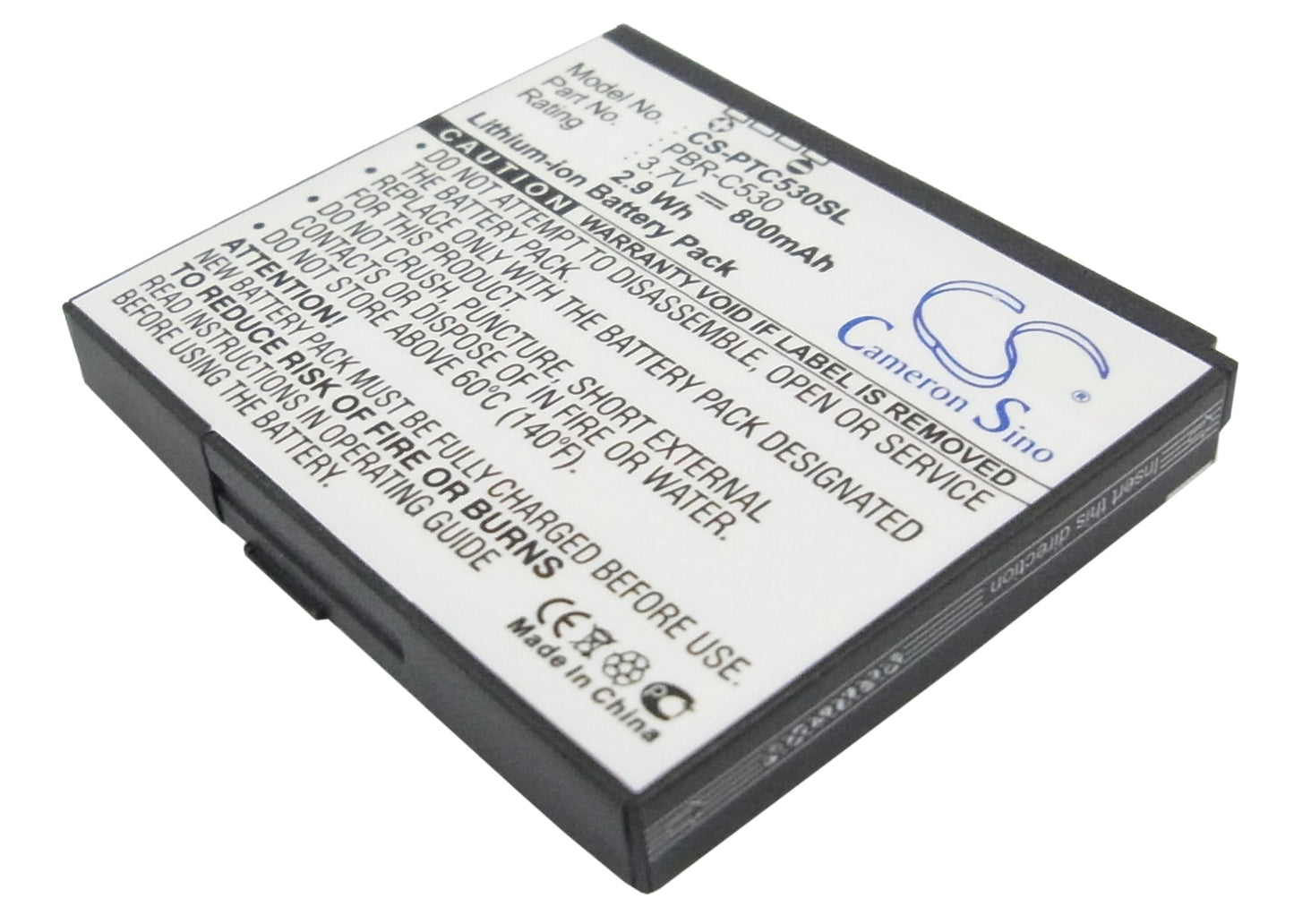 Replacement Battery for Pantech Reveal C790 Aladdin – Mobile, SmartPhone – 800mAh / 3.7V - image 1