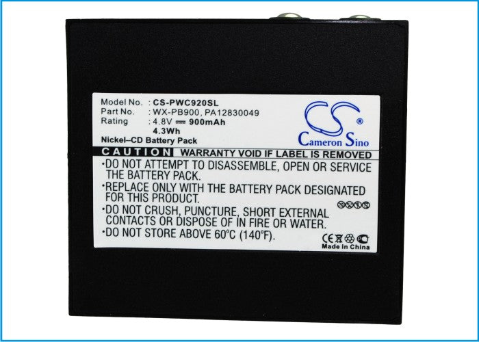 Replacement Battery for Panasonic WX-C1020 – Wireless Headset – 900mAh / 4.8V - image 5