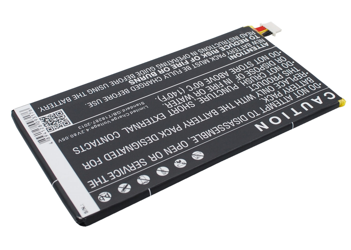 Replacement Battery for Verizon Elipsis QMV7A 7in – Tablet – 4000mAh / 3.7V - image 5