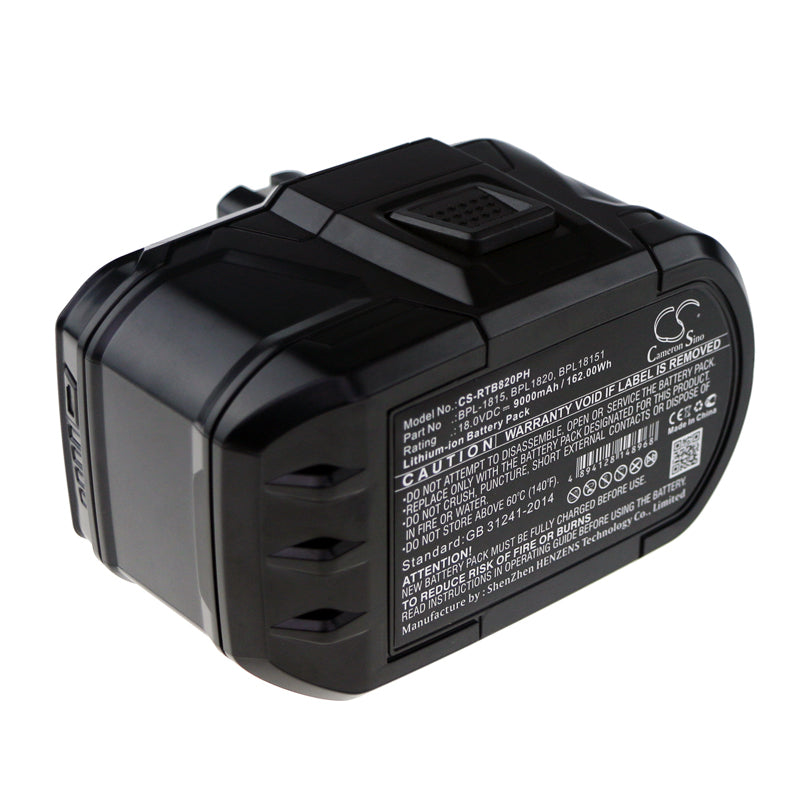 Replacement Battery for Ryobi BID-180L – Power Tool – 7500mAh / 18V - image 3