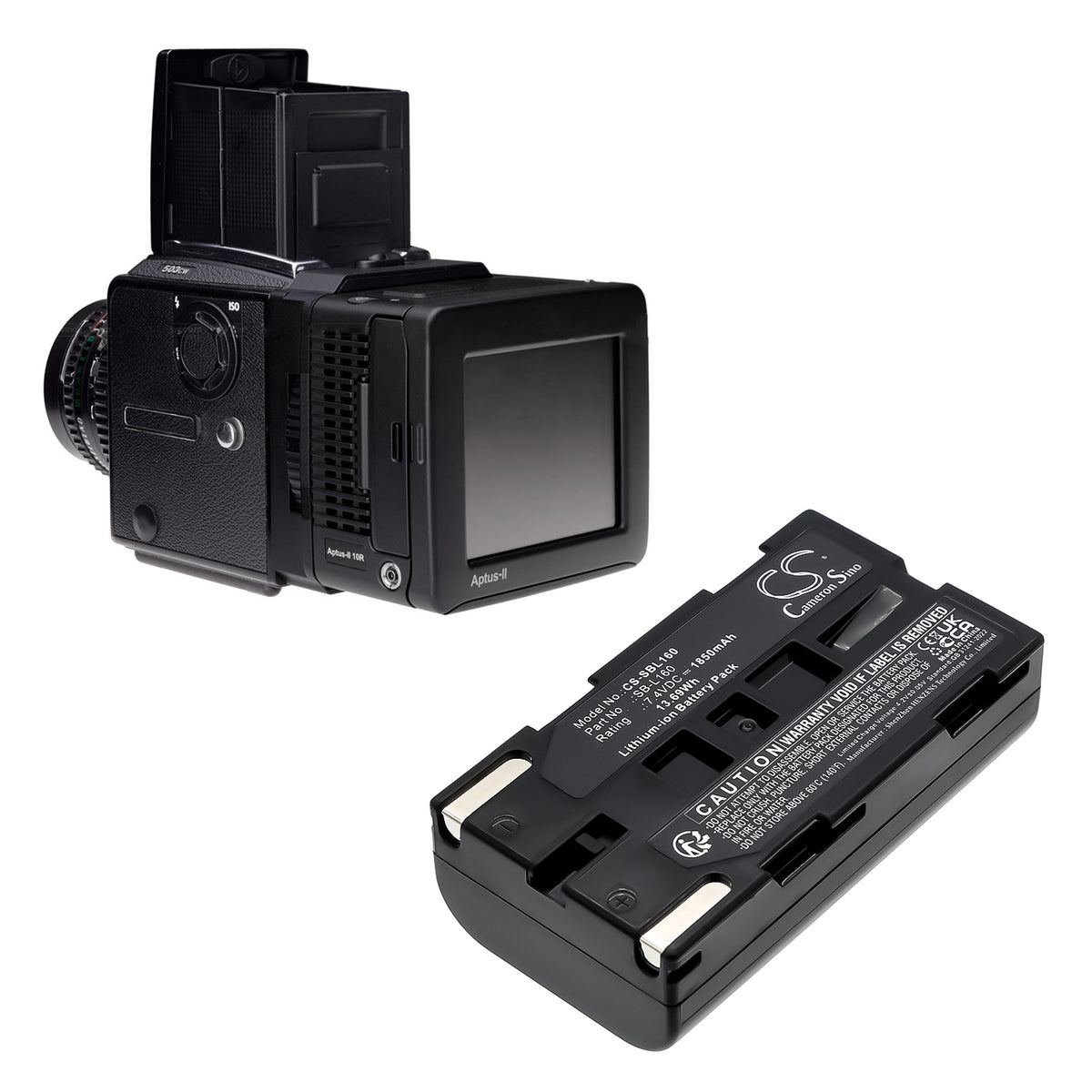 Replacement Battery for Samsung | Leaf | Medion SCL810 – Camera – 1850mAh / 7.4V