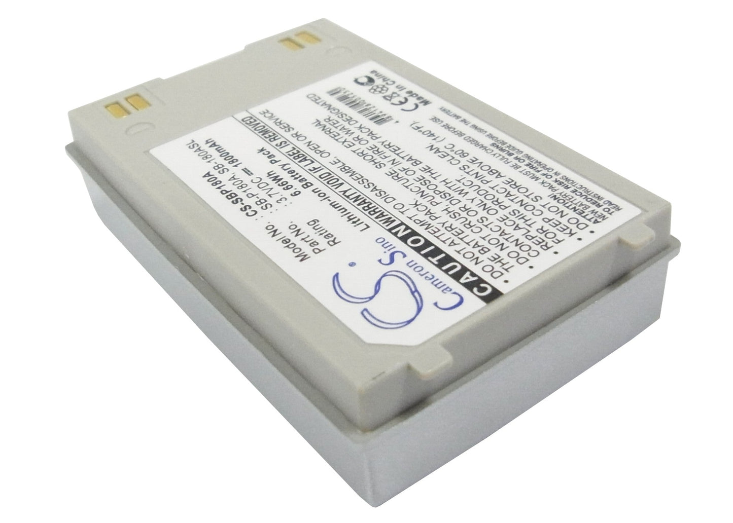 Replacement Battery for Samsung VP-X220L – Camera – 1800mAh / 3.7V - image 2