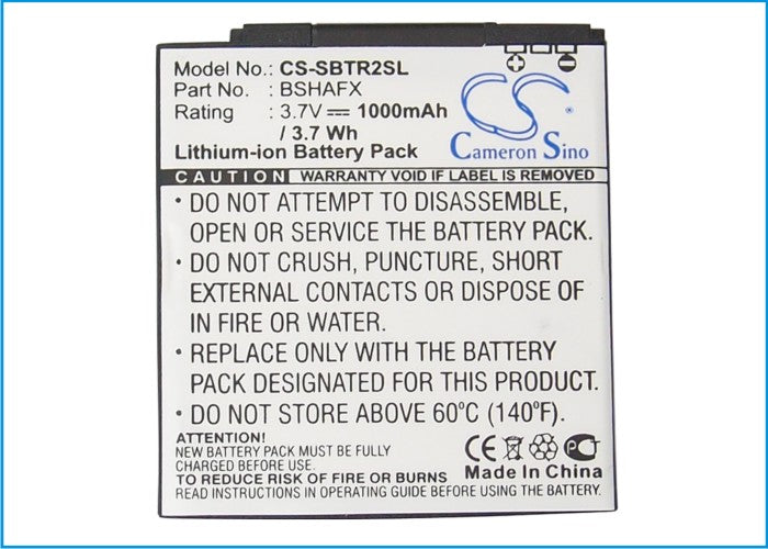 Replacement Battery for Sharp FX – Mobile, SmartPhone – 1000mAh / 3.7V - image 5