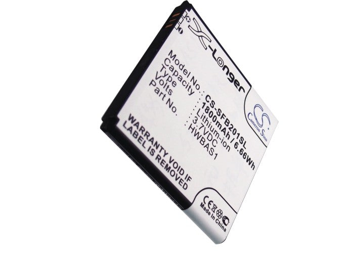 Replacement Battery for Huawei | SoftBank 201HW – Mobile, SmartPhone – 1800mAh / 3.7V - image 5