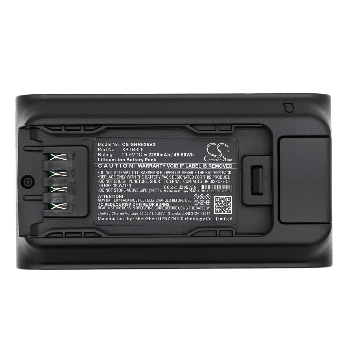 Replacement Battery for Shark BU3120 – Vacuum – 2250mAh / 21.6V