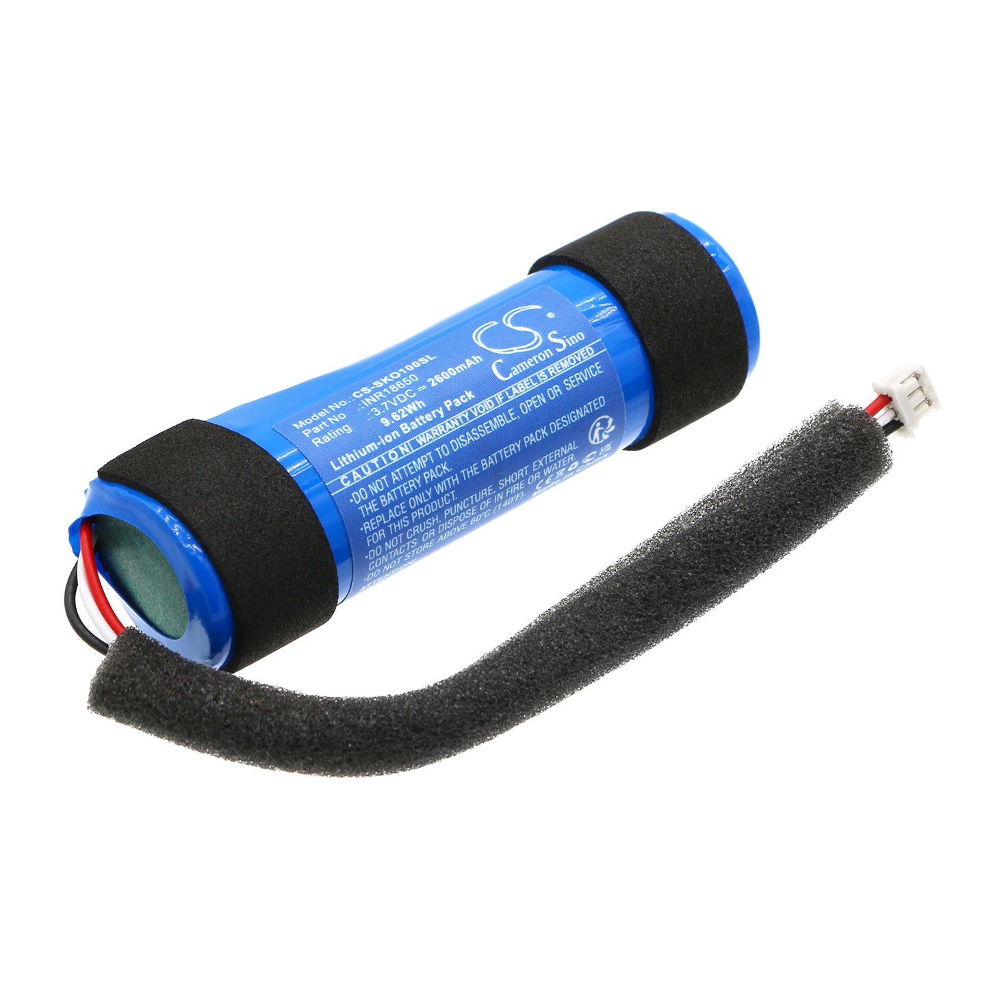 Replacement Battery for Skullcandy 2SKSK1844 – 2600mAh / 9.62Wh