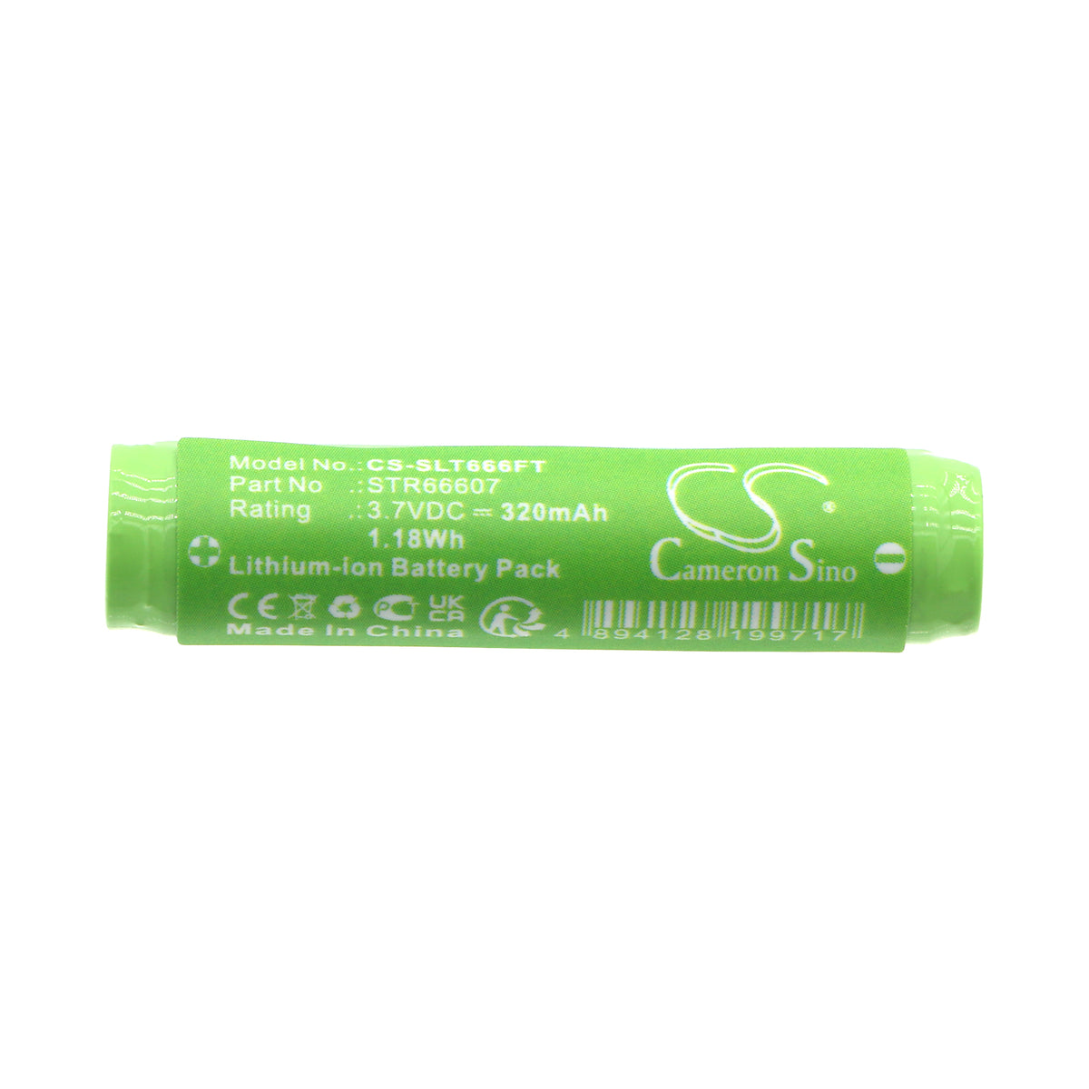 Replacement Battery for Streamlight MicroStream USB – Flashlight – 320mAh / 3.7V