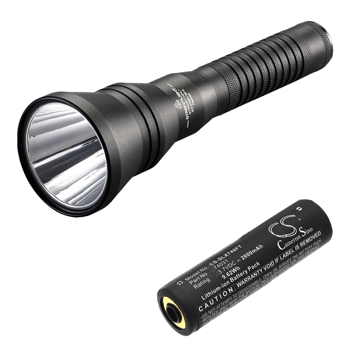 Replacement Battery for Streamlight Strion HPL Flashlight – Flashlight – 2600mAh / 3.7V