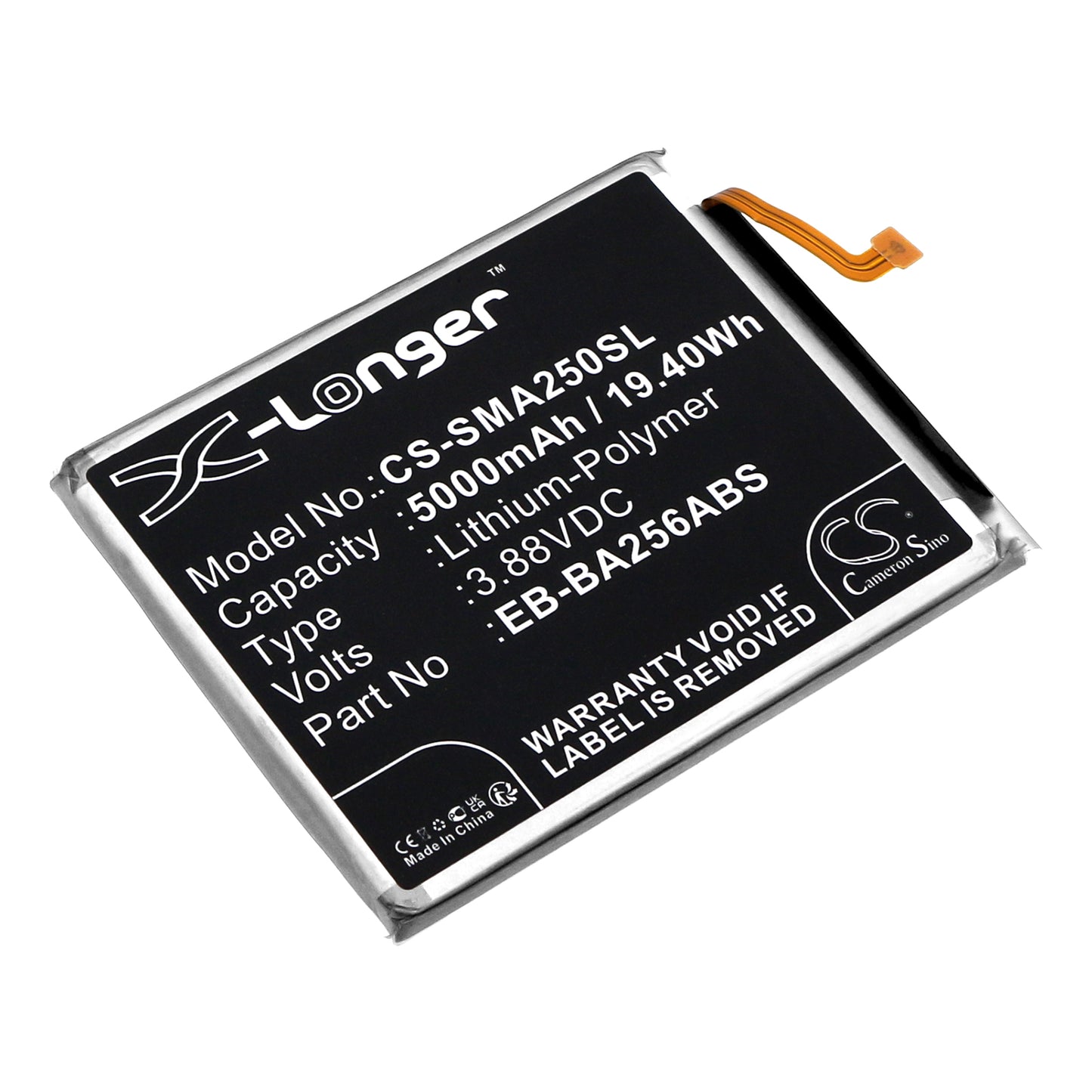 Replacement Battery for Samsung Galaxy A25 – Mobile, SmartPhone – 5000mAh / 3.88V - image 1