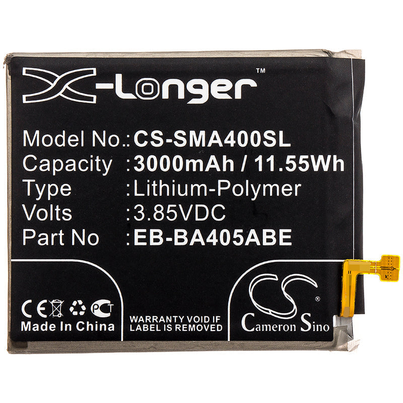 Replacement Battery for Samsung Galaxy A40 – Mobile, SmartPhone – 3000mAh / 3.85V - image 3