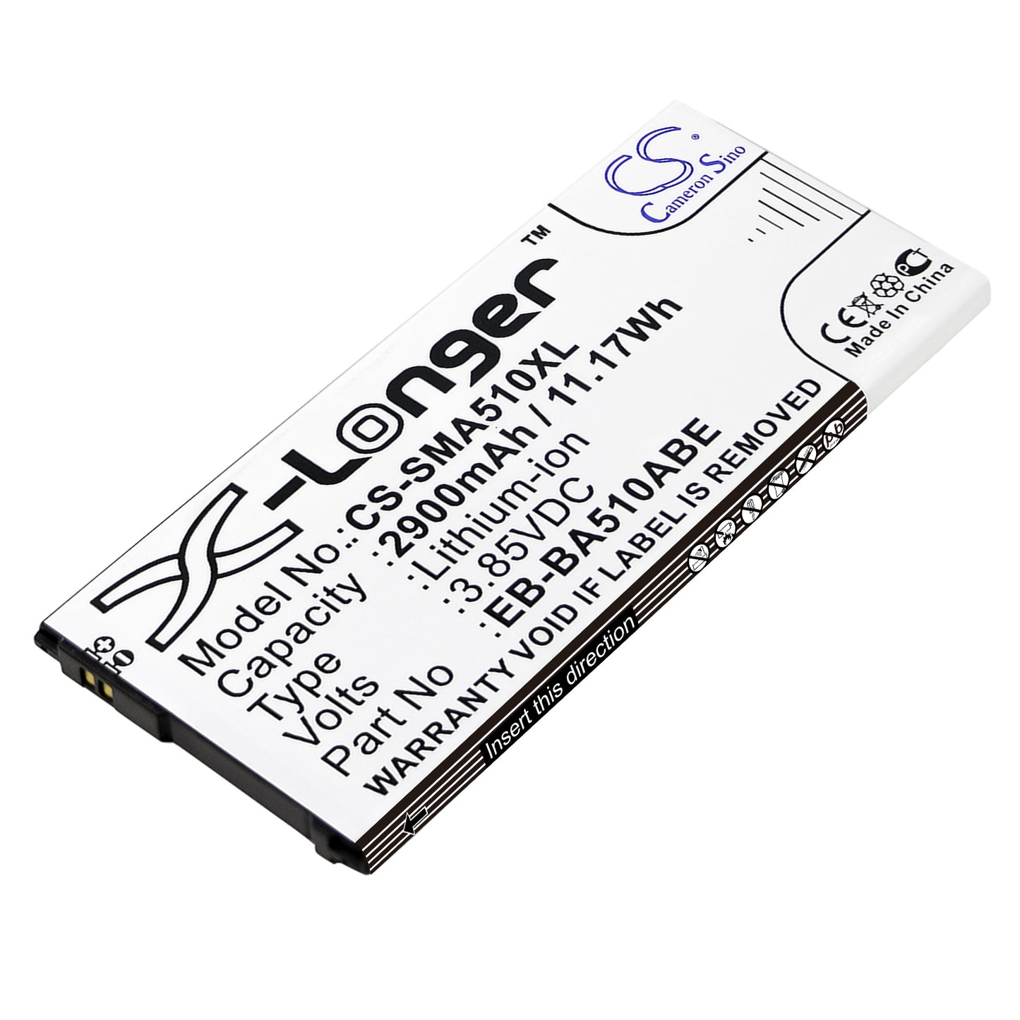 Replacement Battery for Samsung Galaxy A5 2016 Duos – Mobile, SmartPhone – 2900mAh / 3.85V - image 1