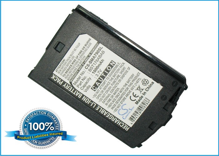 Replacement Battery for Samsung SCH-A795 – Mobile, SmartPhone – 1000mAh / 3.7V - image 1
