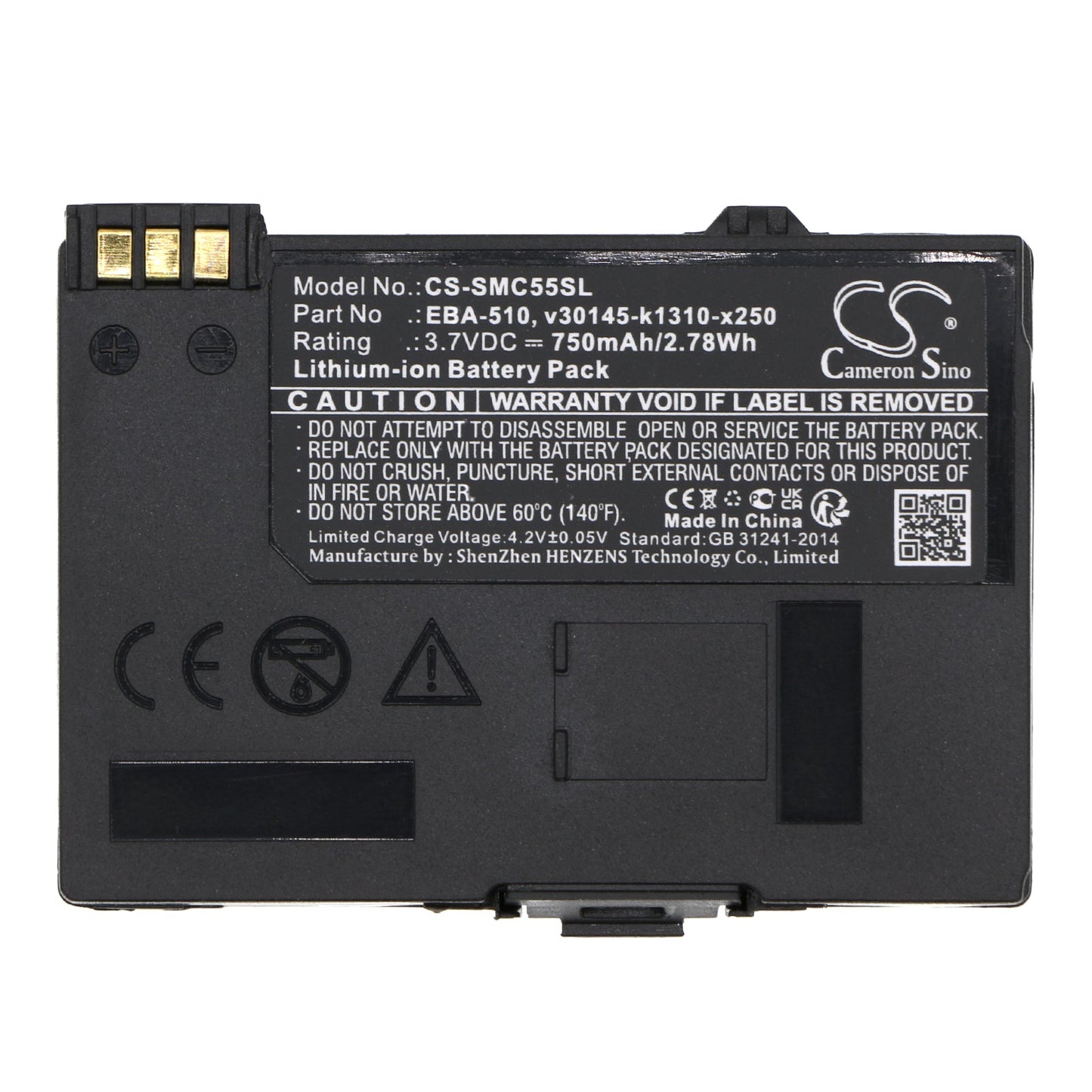Replacement Battery for Siemens A51 – Mobile, SmartPhone – 750mAh / 2.78Wh / 3.7V