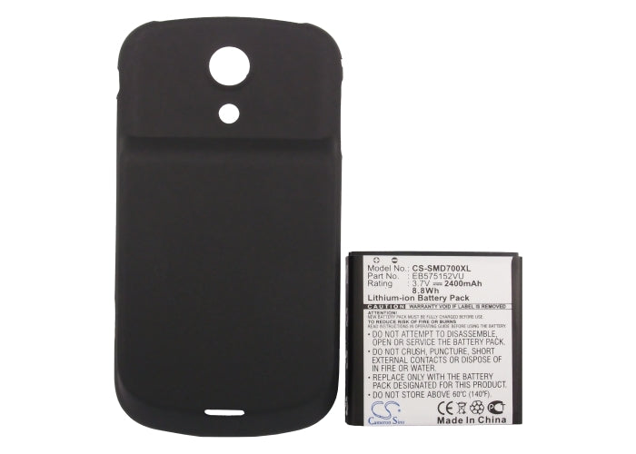 Replacement Battery for Sprint Epic 4G – Mobile, SmartPhone – 2400mAh/8.88Wh / 3.7V