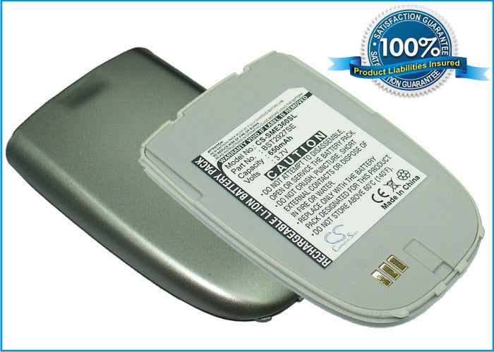 Replacement Battery for Samsung E360 – Mobile, SmartPhone – 650mAh / 3.7V - image 1