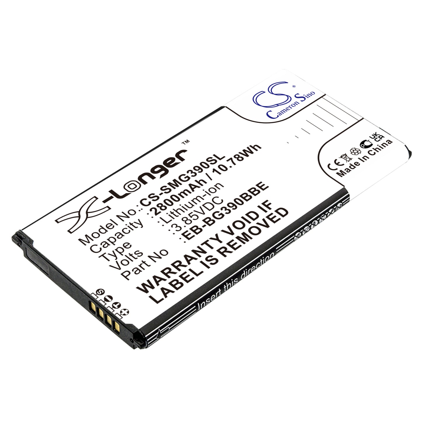 Replacement Battery for Samsung Galaxy Xcover 4 – Mobile, SmartPhone – 2800mAh / 3.85V - image 1