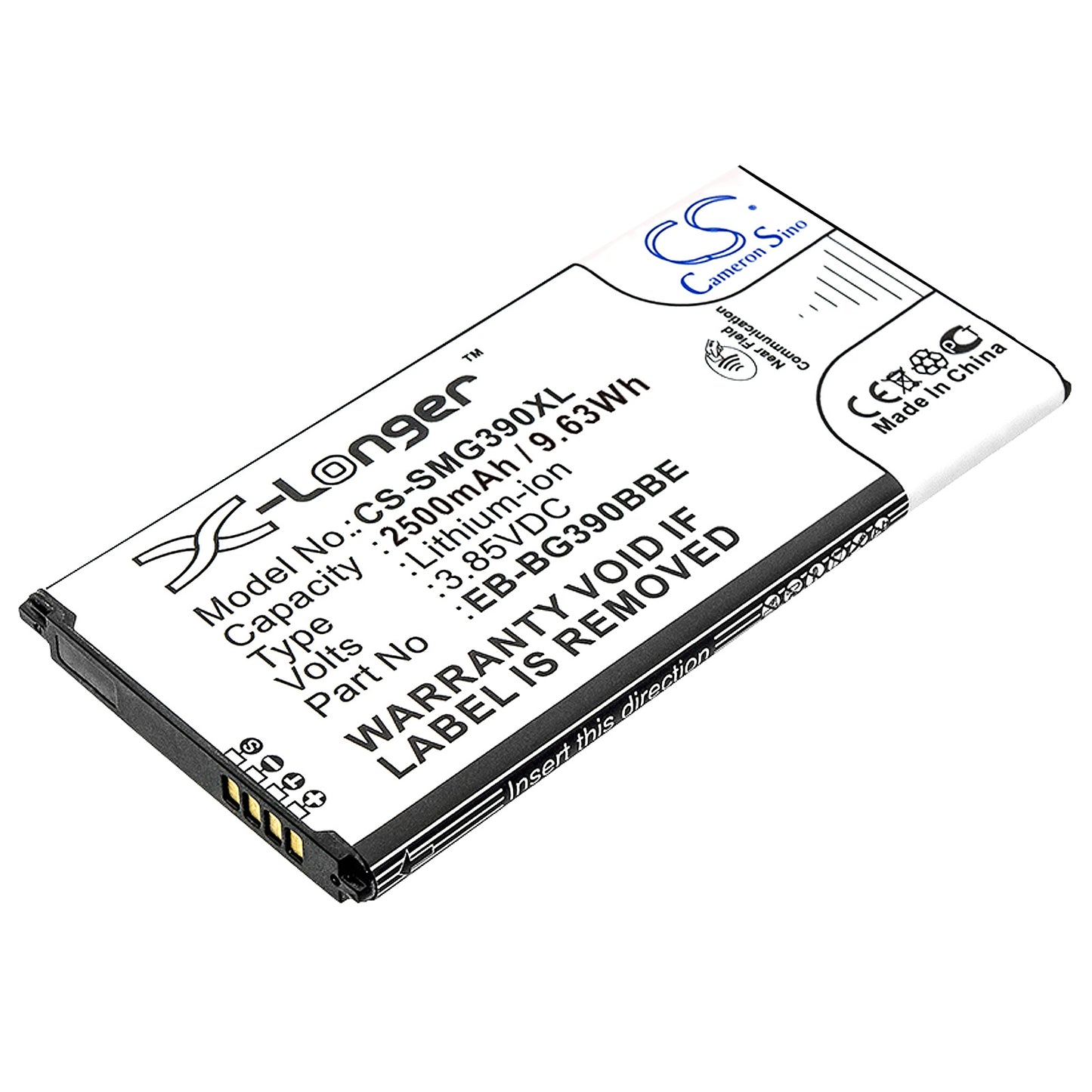 Replacement Battery for Samsung Galaxy Xcover 4 – Mobile, SmartPhone – 2500mAh / 3.85V - image 1