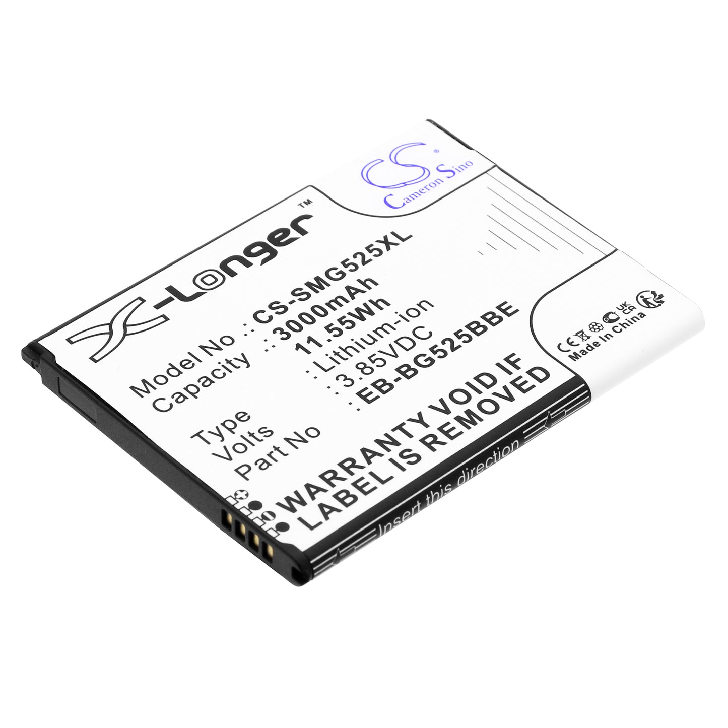 Replacement Battery for Samsung Galaxy XCover 5 2021 – Mobile, SmartPhone – 3000mAh / 3.85V - image 1