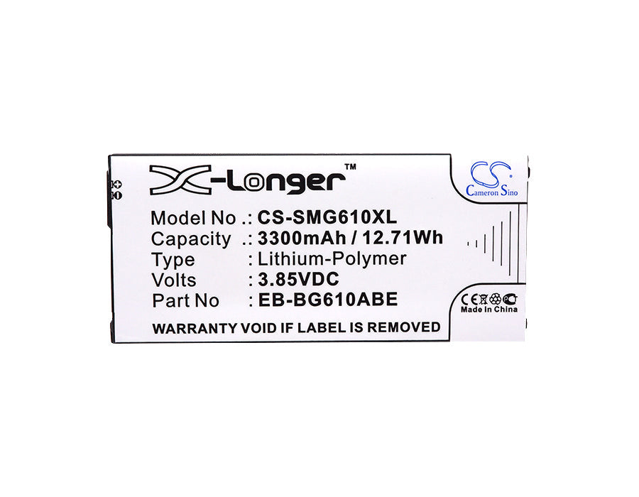 Replacement Battery for Samsung A6s Dual SIM TD-LTE – Mobile, SmartPhone – 3300mAh / 12.71Wh / 3.85V