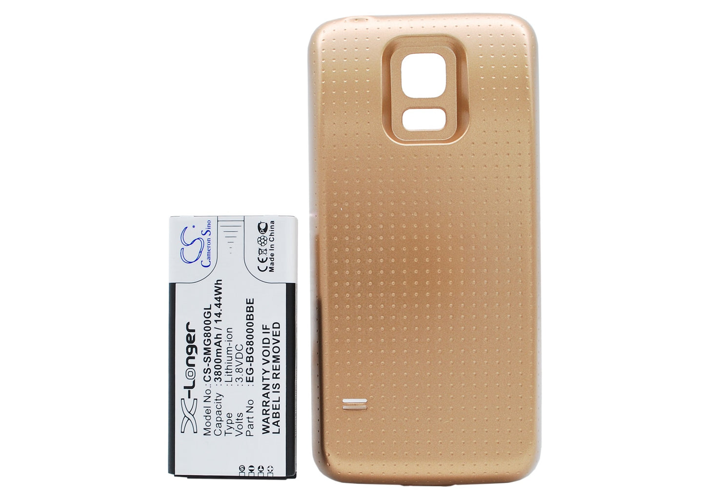 Replacement Battery for Samsung Galaxy S5 Mini – Mobile, SmartPhone – 3800mAh / 3.8V - image 5