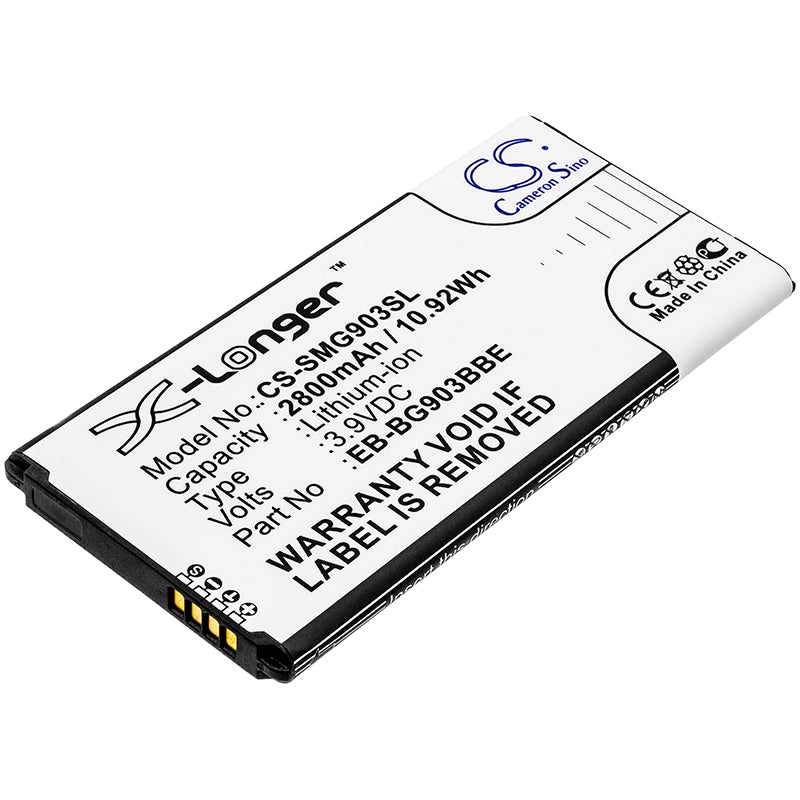 Replacement Battery for Samsung Galaxy S5 Neo – Mobile, SmartPhone – 2800mAh / 3.9V - image 1