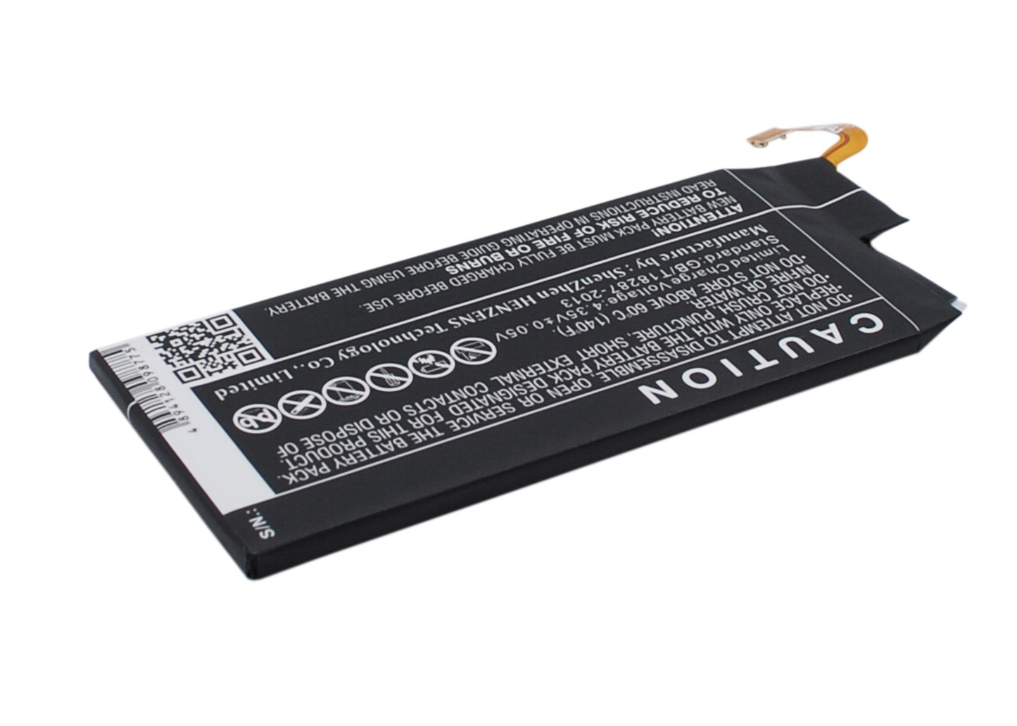Replacement Battery for Samsung Galaxy S6 Edge – Mobile, SmartPhone – 2600mAh / 9.88Wh / 3.8V