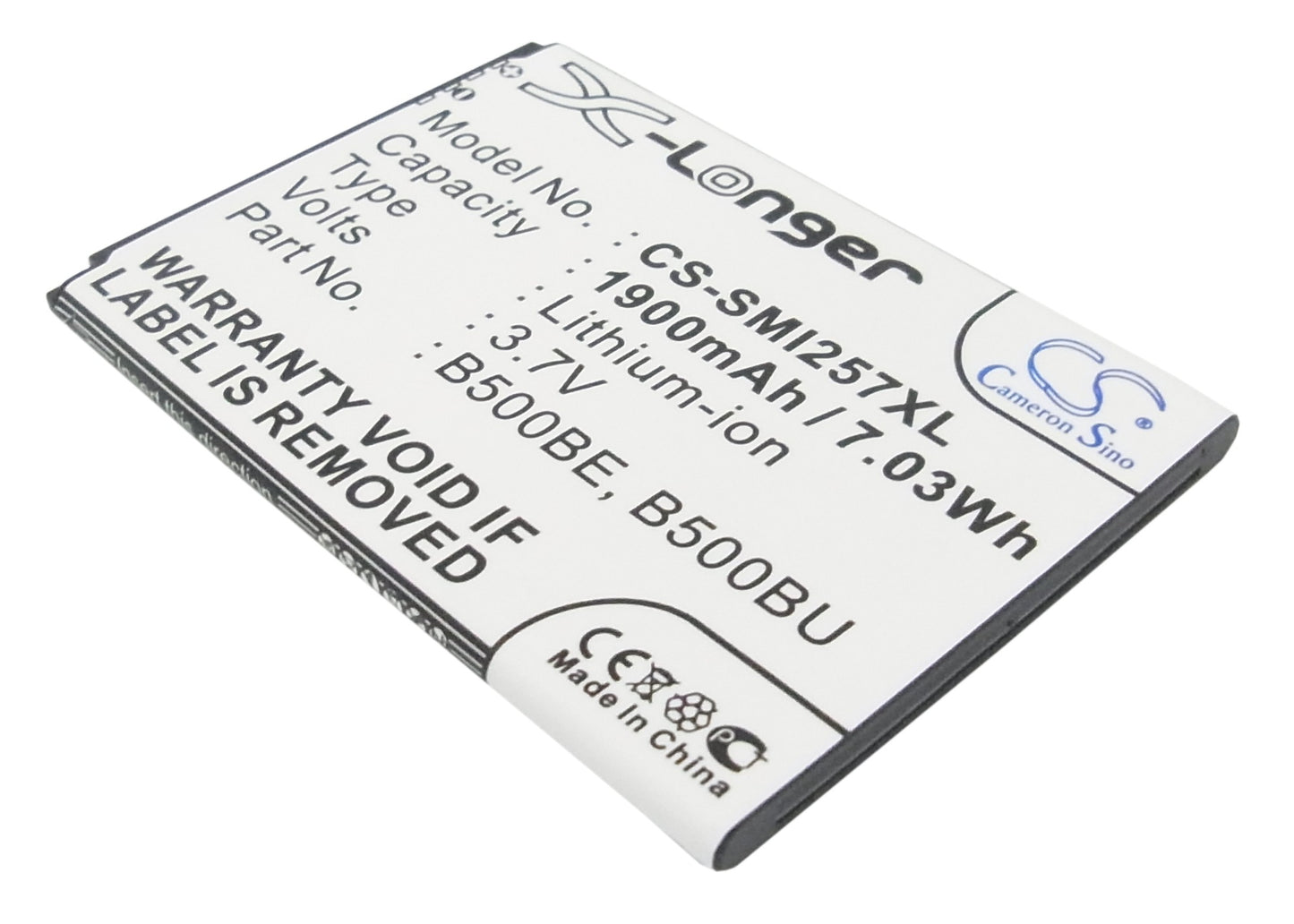 Replacement Battery for Samsung GT-i9190 – Mobile, SmartPhone – 1900mAh / 3.7V - image 1