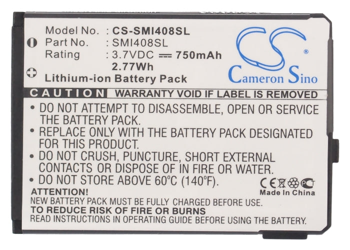 Replacement Battery for Samsung SGH-i400 – Mobile, SmartPhone – 750mAh / 3.7V - image 5