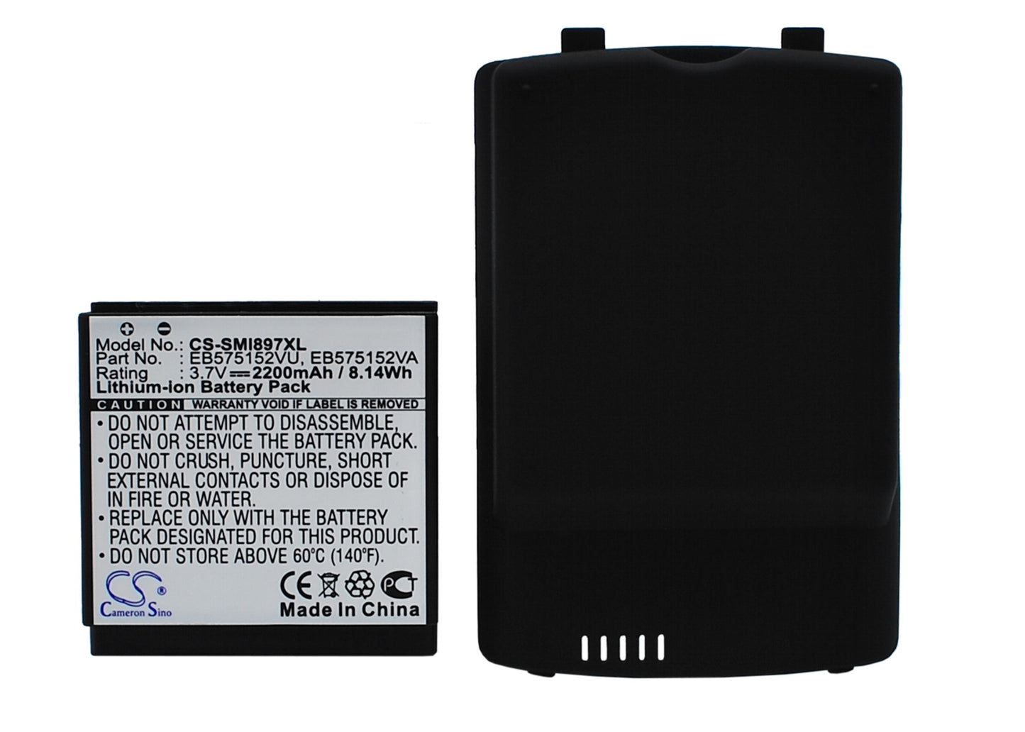 Replacement Battery for AT&T | Samsung Captivate I897 – Mobile, SmartPhone – 2200mAh / 3.7V - image 1