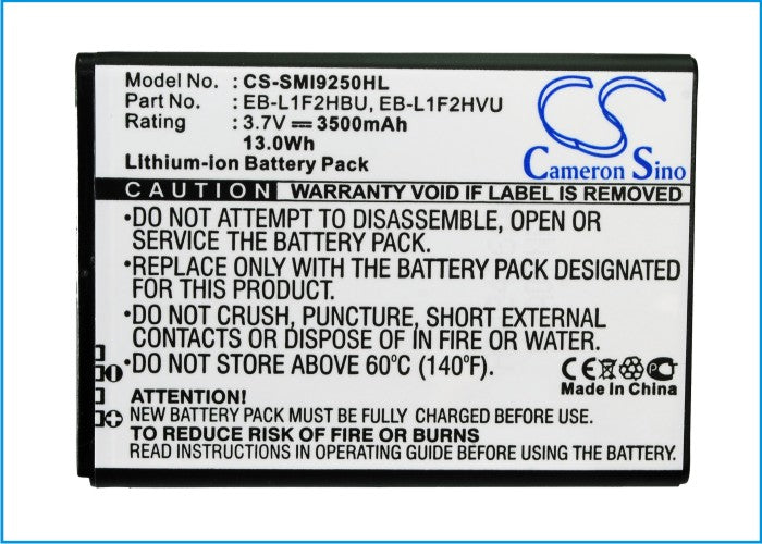 Replacement Battery for Samsung Galaxy Nexus – Mobile, SmartPhone – 3500mAh/12.95Wh / 3.7V