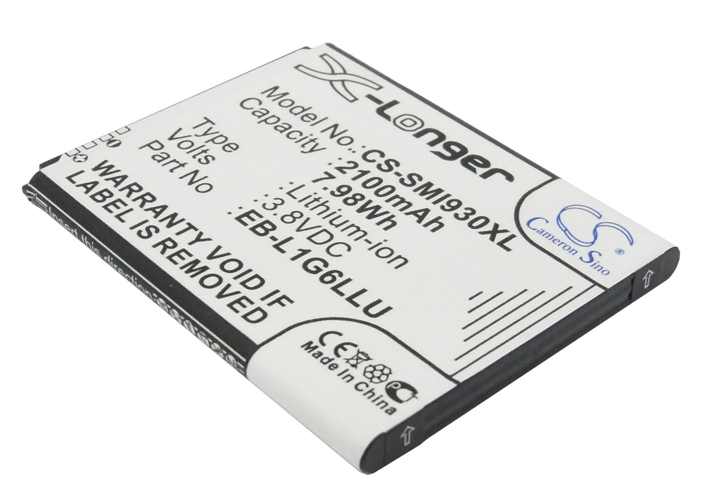 Replacement Battery for Telstra | Sprint | Samsung | Verizon | AT&T | T-Mobile | USCellular GT-i9300T – Mobile, SmartPhone – 2100mAh / 3.8V - image 1